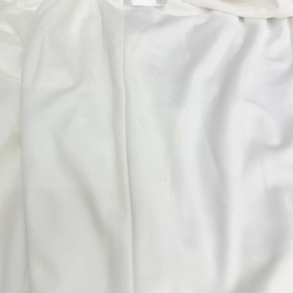 Lulus Radiant Romance White Tie-Strap Maxi Dress size Medium NWT - Picture 3 of 8